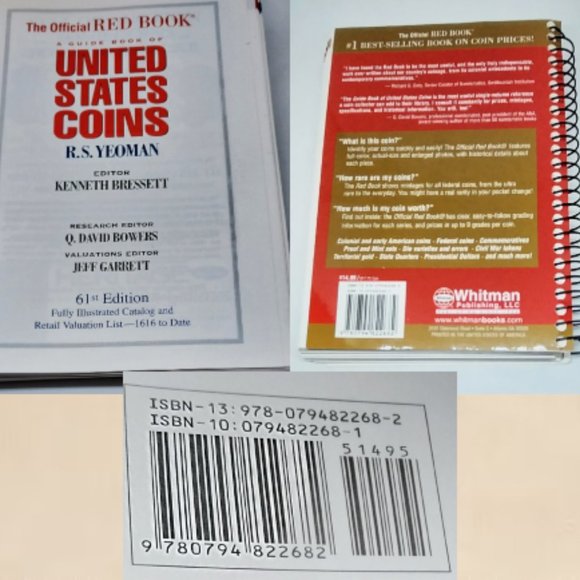 Coffee Table Decor Official Red Book 2008 A Guide Book of United States Coins - Picture 3 of 3